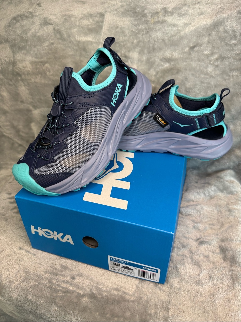 New in box- HOKA Hopara 2 size 5.5y